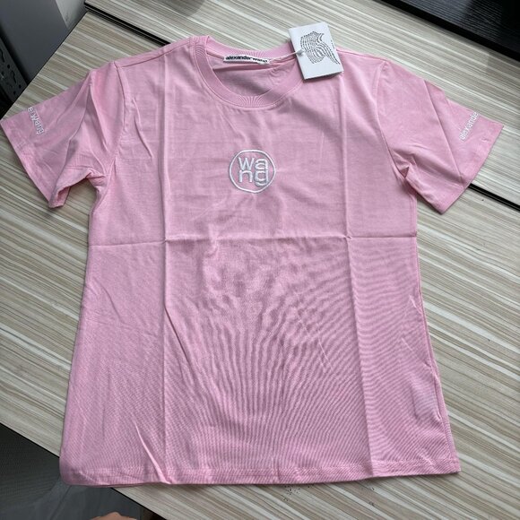 Alexander Wang Pink Tee - Picture 1 of 7